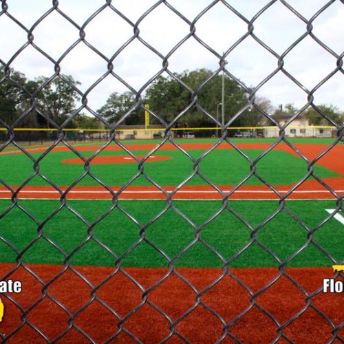 Black Chain Link Fence, Florida State Fence