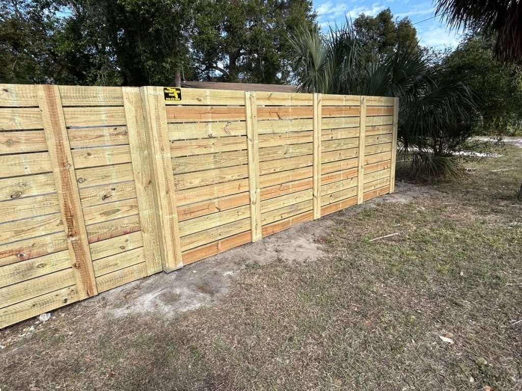 wood fence in ocala fl