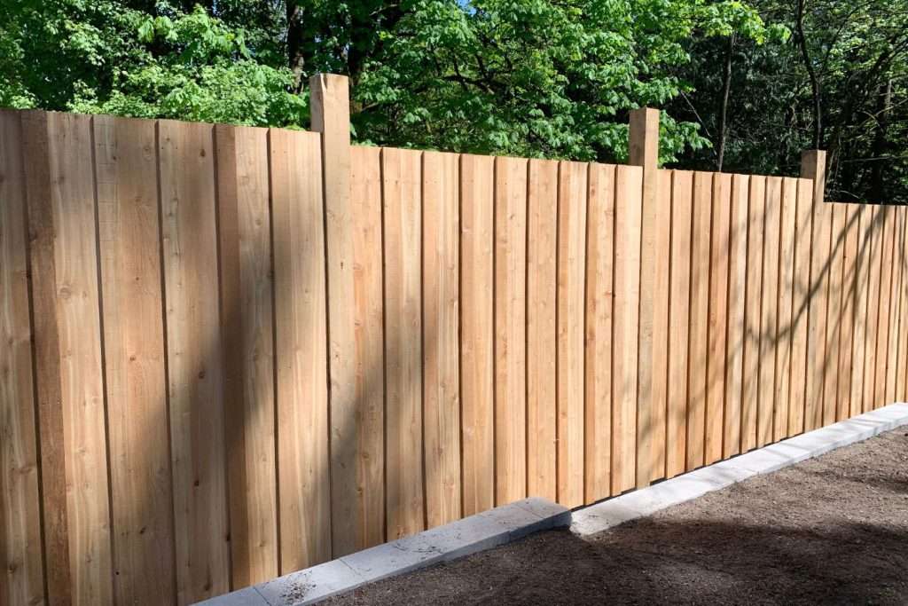 a wooden fence in ocala, fl
